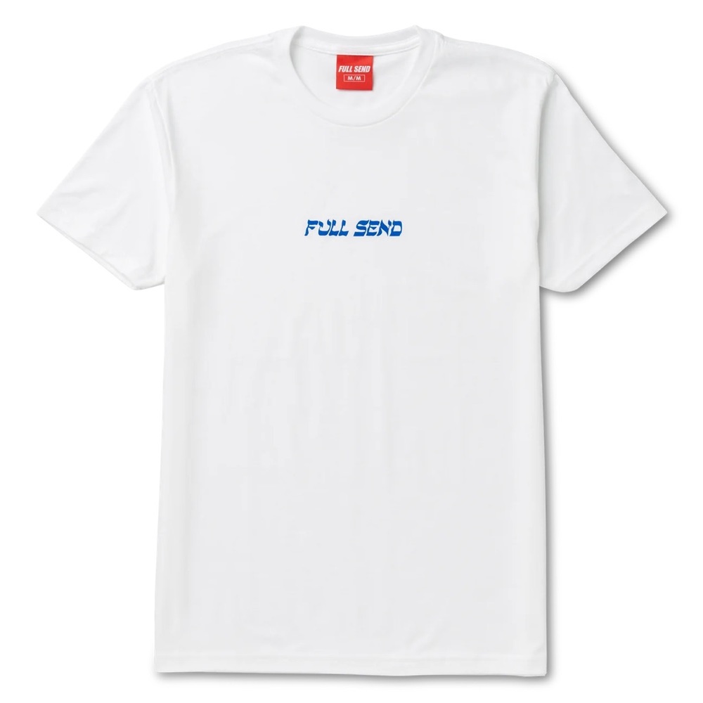 Full send script logo tee